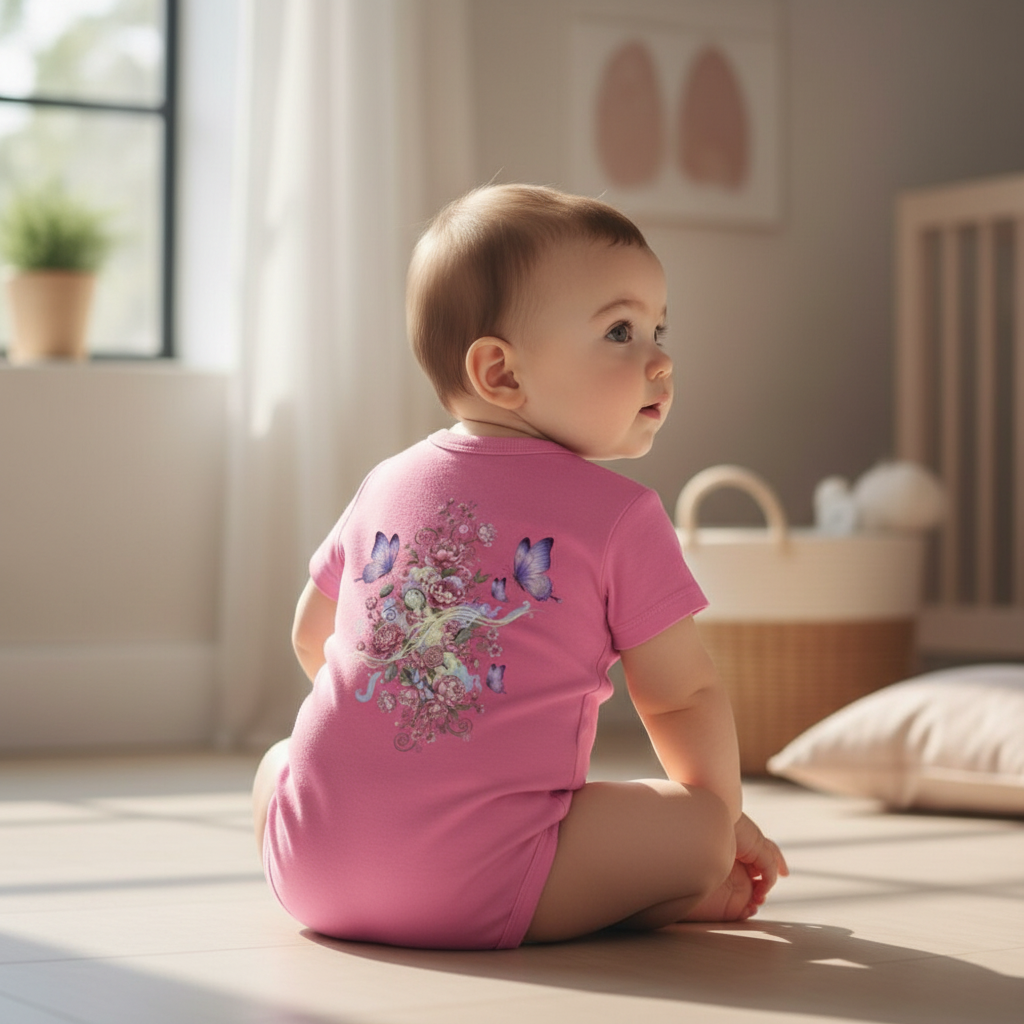 Baby Body Pink Backprint
