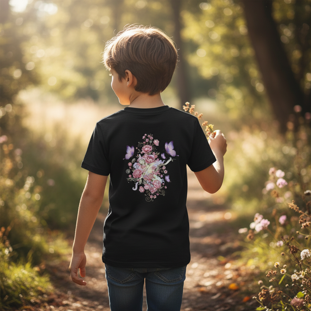 Kids Shirt Black - Kind