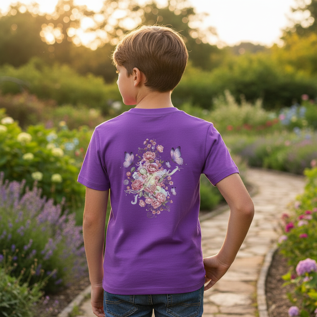 Kids Shirt Purple - Kind