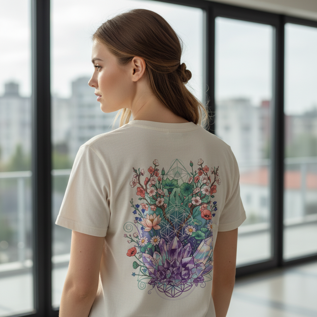 Natural Raw Backprint