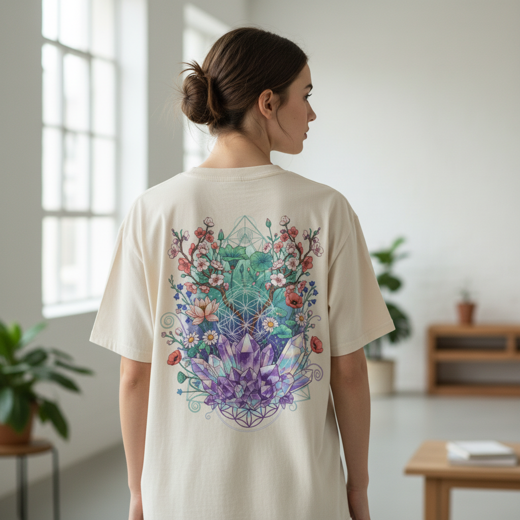 Natural Raw Backprint