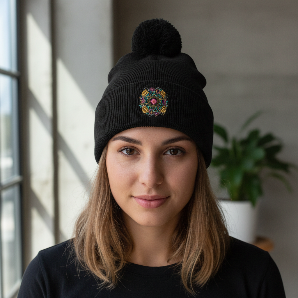 NBPM Bommelmütze Black