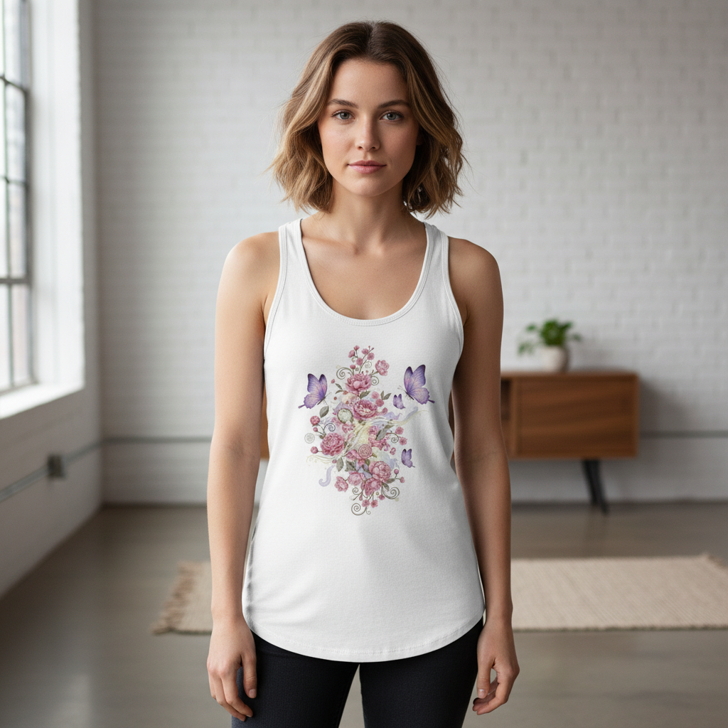 Tanktop Frontprint White