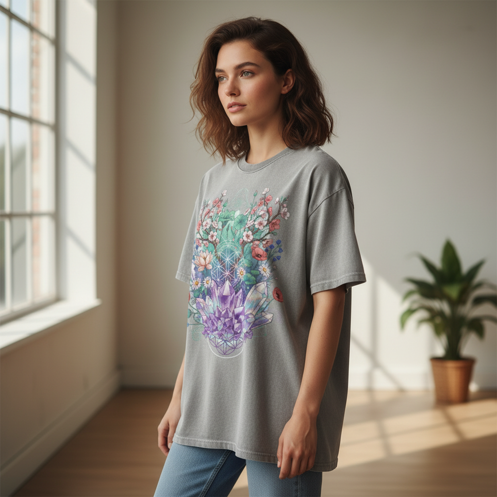 Washed Grey Frontprint